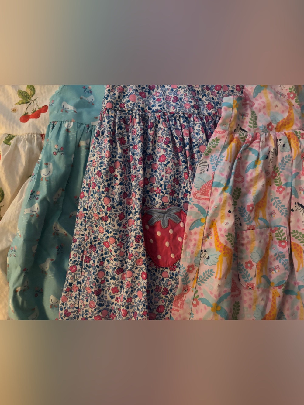 Jojo Maman Bebe 4 summer dress bundle 2-3 years